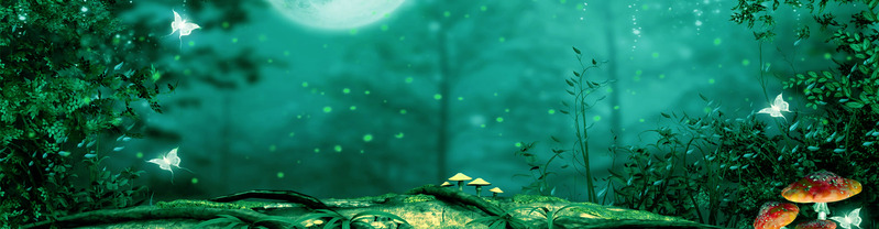 唯美梦幻仙境背景JPG素材，高清文艺清新图片设计下载