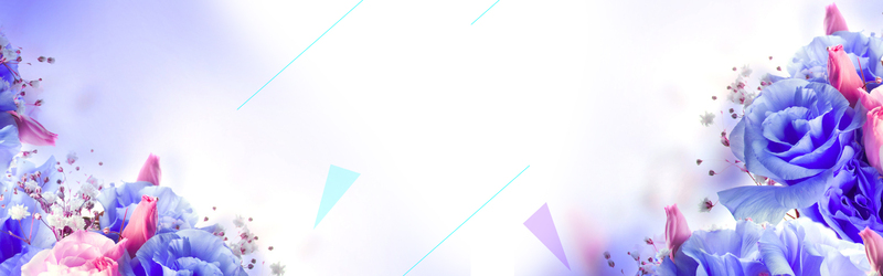 紫色浪漫爱情甜蜜Banner高清JPG，文艺清新图片素材免费下载