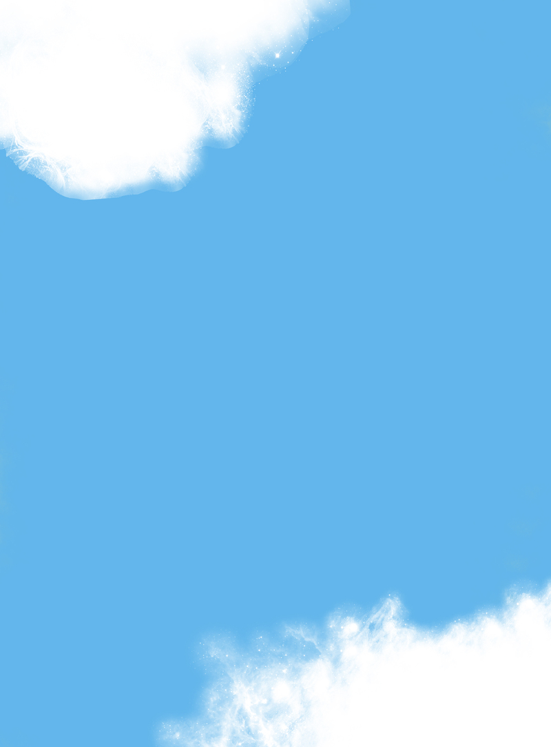 简约清新蓝调天空JPG/PSD设计素材，高清文艺风下载