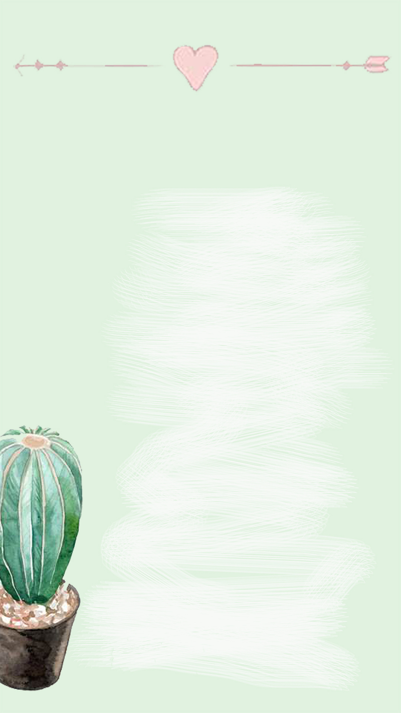 清新卡通植物背景图，简约文艺JPG/PSD设计素材下载