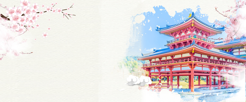 日本游手绘灰色海报背景，清新文艺Banner设计素材，高清JPG/PSD格式下载