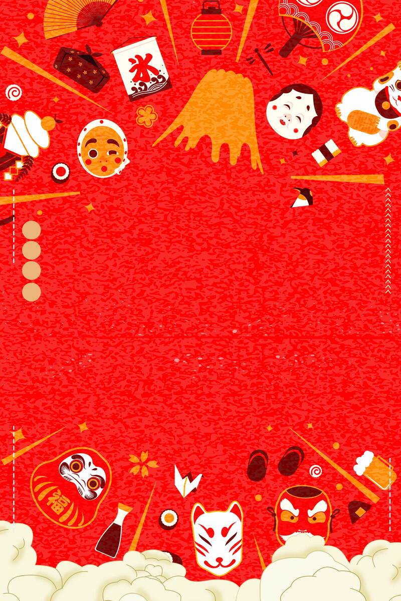 日式卡通寿司图片，高清JPG+手绘PSD设计素材下载