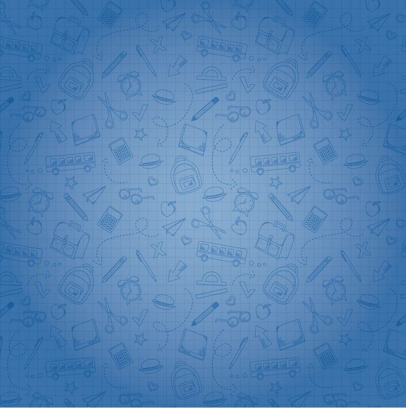 矢量卡通教育文具背景，高清JPG/AI格式设计素材下载