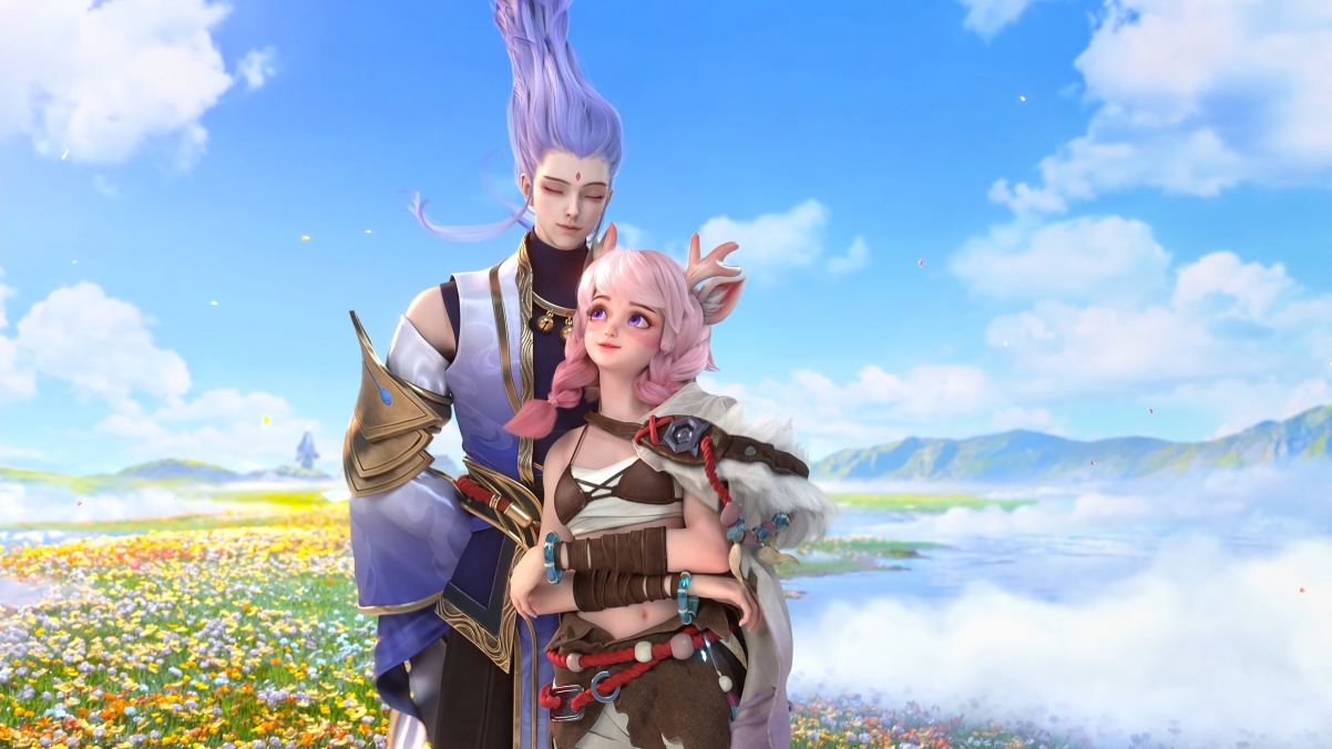 王者荣耀六周年庆典，绝美CG海报电脑壁纸，4K高清3840x2160，一键下载！