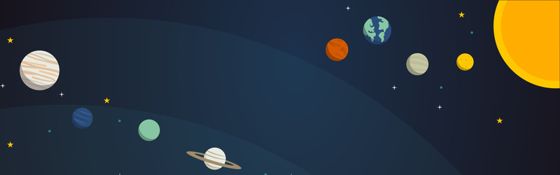 卡通宇宙星空海报背景，高清JPG与PSD设计素材下载