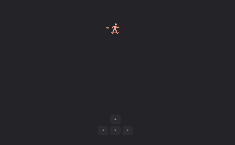交互式滑冰小人加载特效