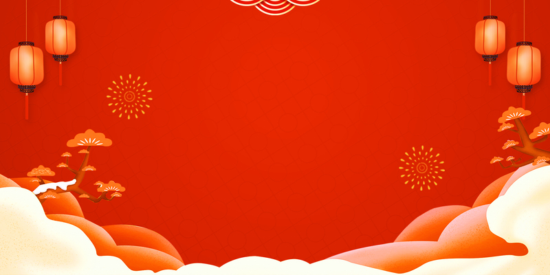 卡通手绘海报背景素材，高清JPG/PSD格式，免费下载