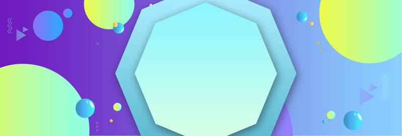 简约线条紫色创意Banner，高清JPG与手绘PSD设计素材下载