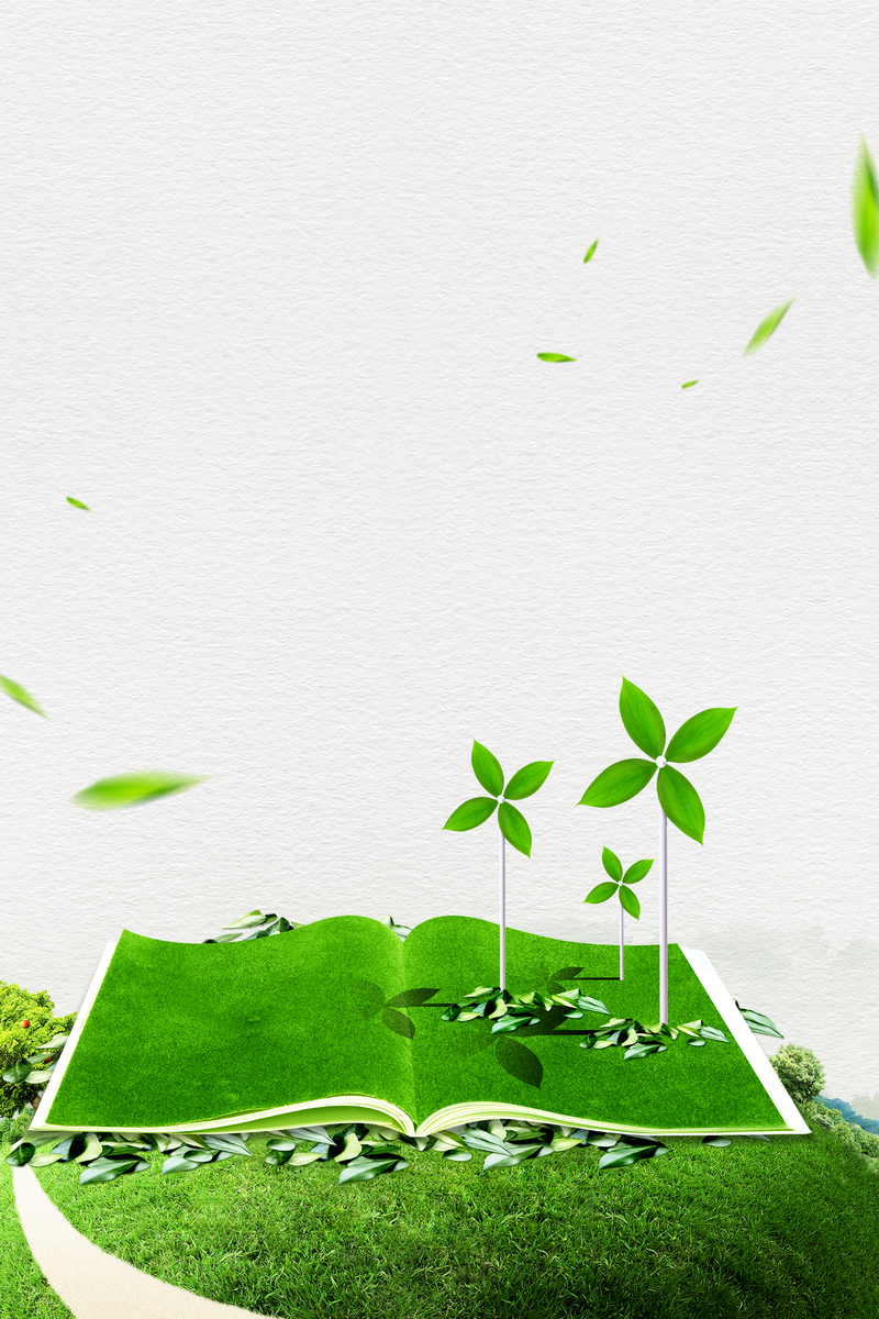 植树节卡通PSD分层Banner，绿色手绘JPG图片设计素材免费下载