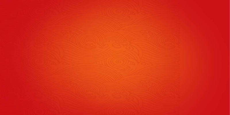 红色印花中国风，高清JPG卡通手绘图片素材，一键下载