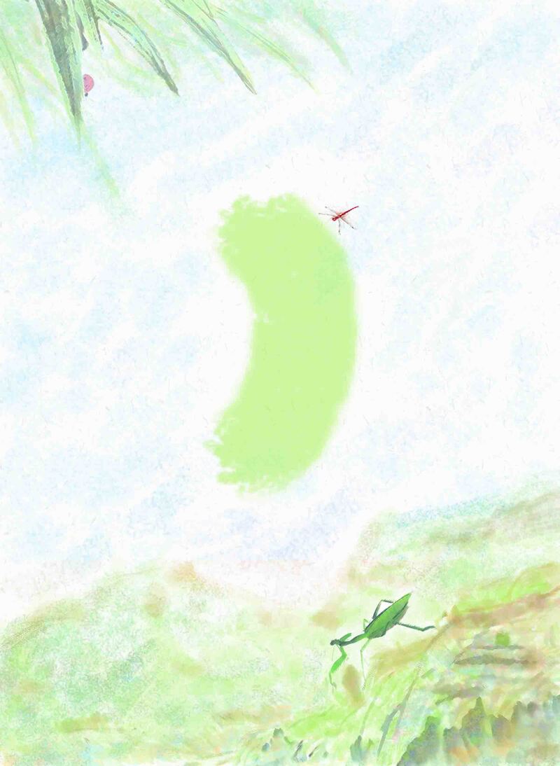 惊蛰节气海报模板，卡通手绘高清JPG/PSD设计素材下载