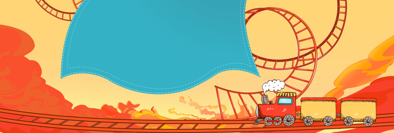 61儿童节卡通童趣Banner，高清JPG与手绘PSD设计素材下载