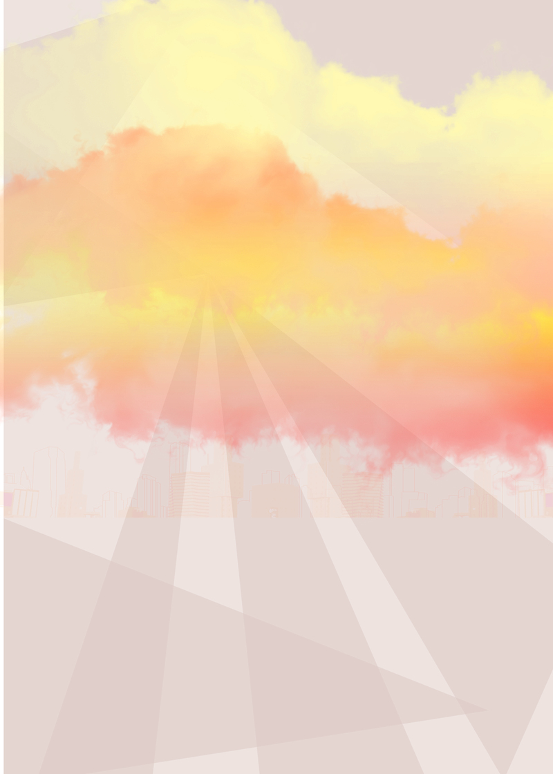卡通手绘云彩背景Banner，高清JPG图片素材，免费下载