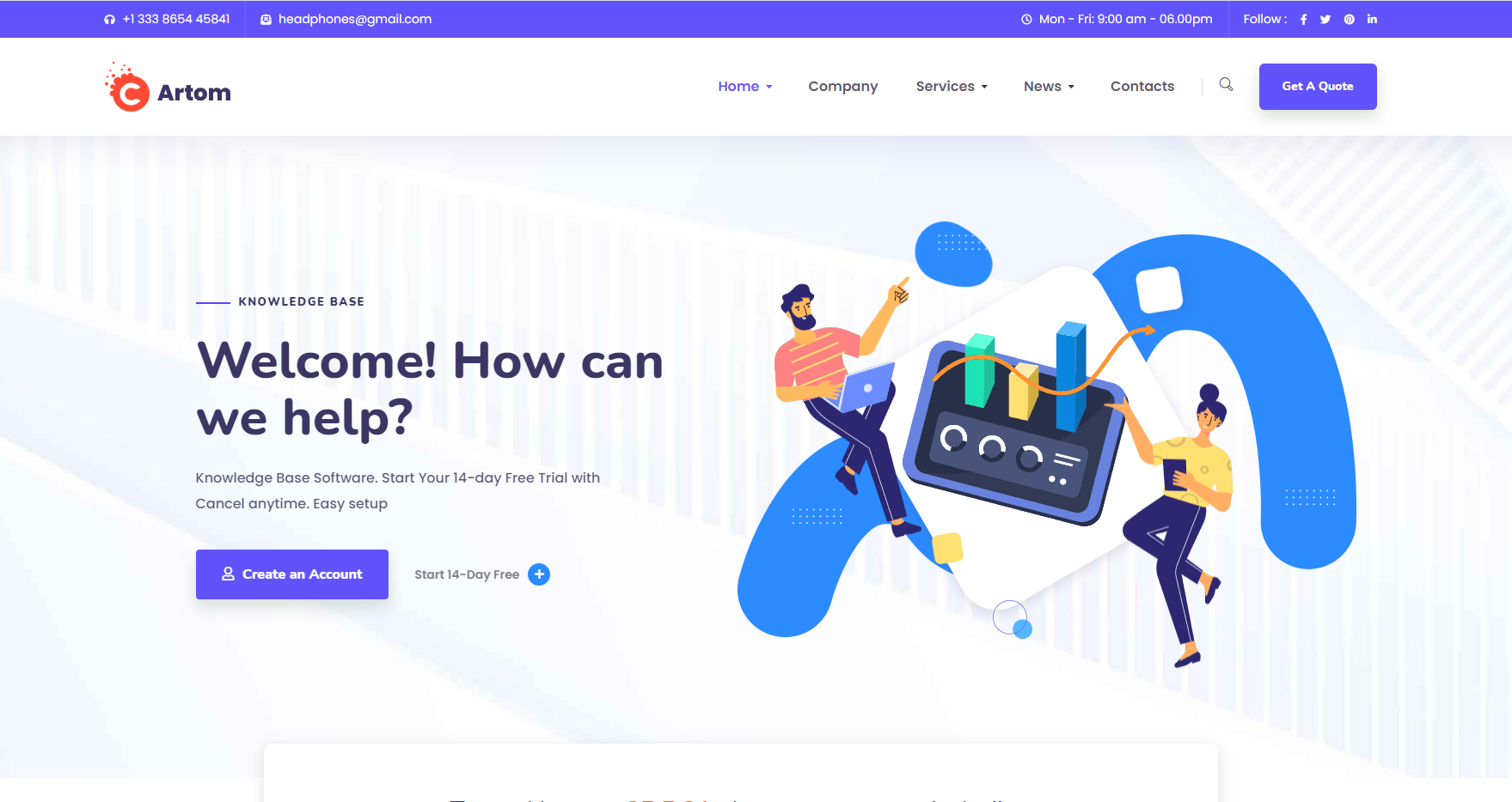 bootstraps响应式多用途网站模板