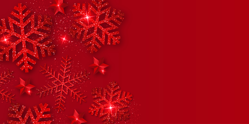 手绘红色雪花喜庆背景图，高清JPG/EPS格式，简约卡通设计素材下载