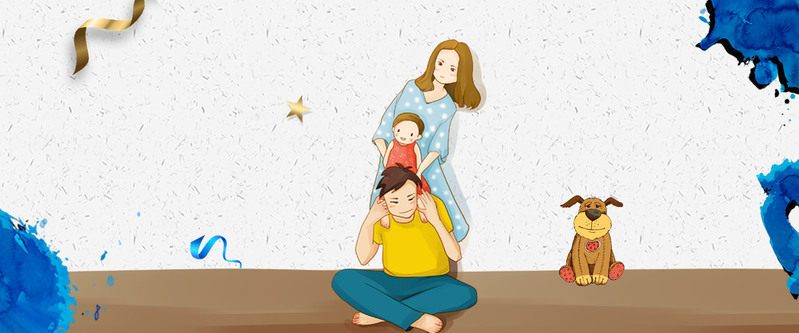 感恩季精选卡通Banner，高清JPG&手绘PSD设计素材免费下载