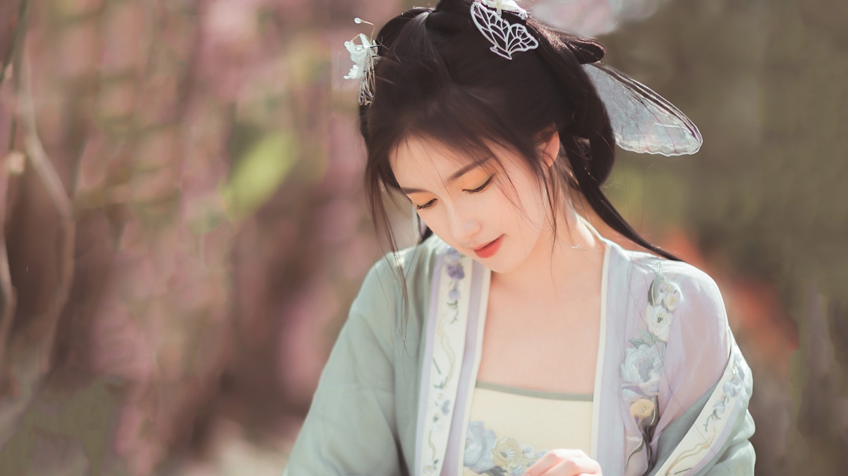 古装美女高清壁纸，唯美清纯，4K超清3840x2160，免费下载