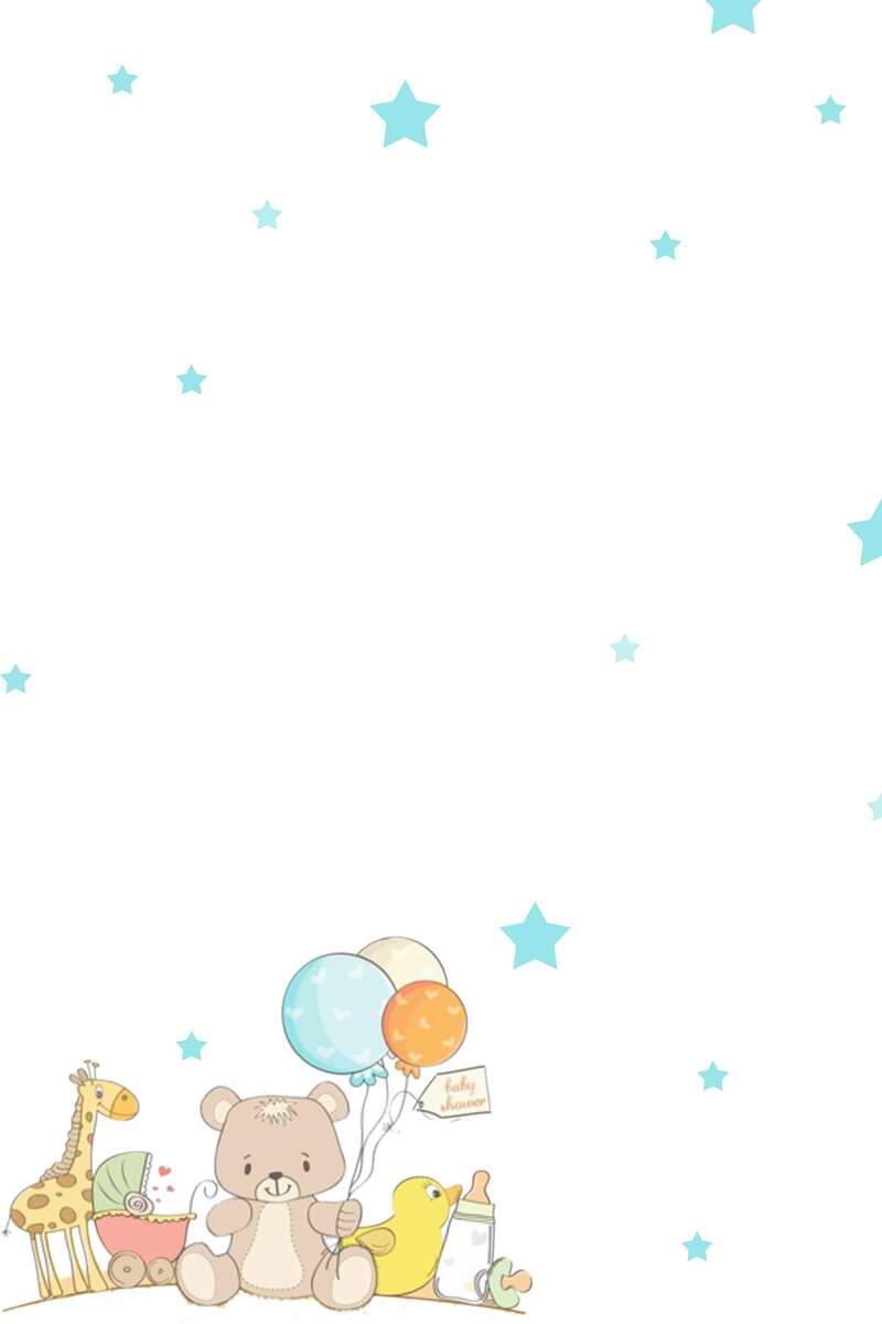 手绘小星星母婴品牌，高清JPG与PSD设计素材，免费下载！