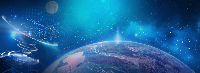 高清JPG地球外太空星空背景图，质感纹理设计素材，免费下载
