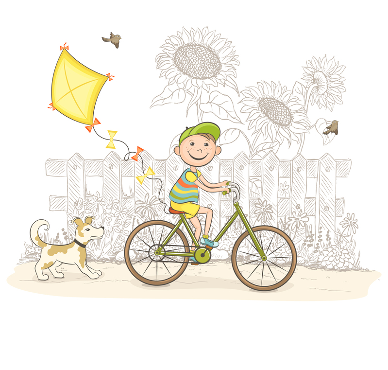 卡通幼儿园节日素材，童话世界高清JPG与AI设计背景纹理下载