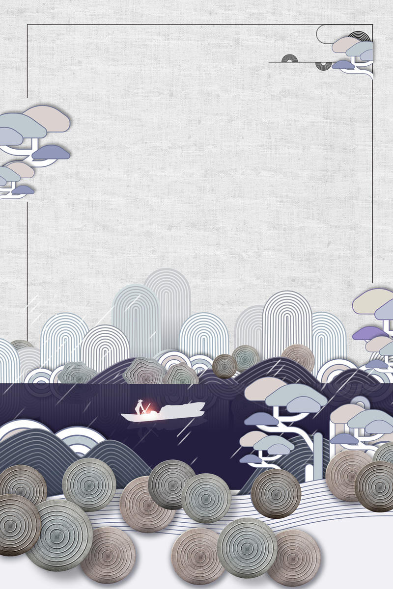 谷雨纹理背景图，高清JPG与质感PSD设计素材下载