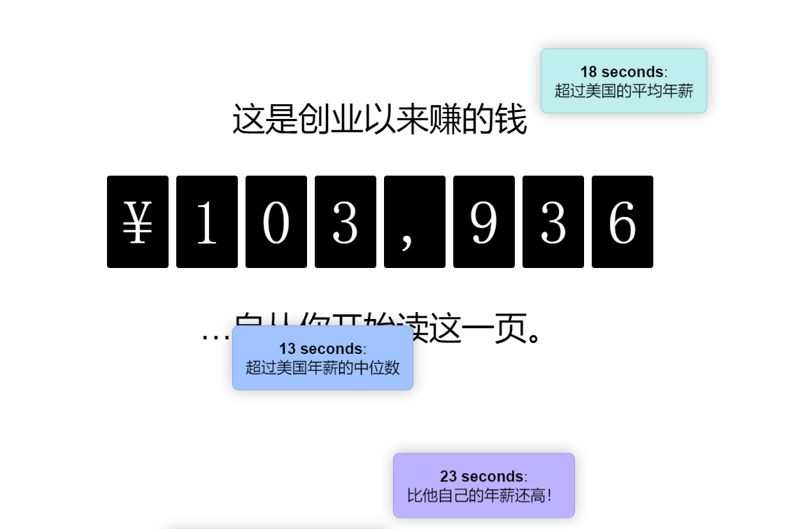 双11成交额数字滚动特效动画效果