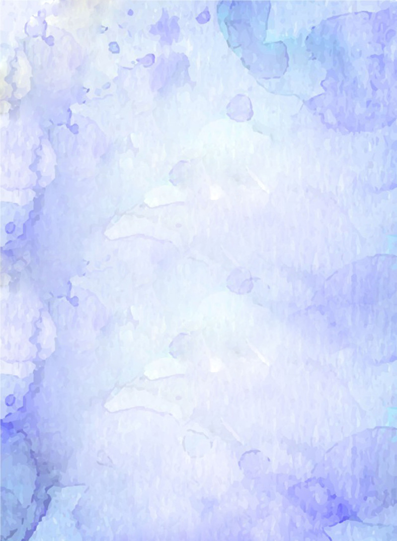 唯美梦幻淡紫插图，高清JPG质感纹理，设计素材免费下载