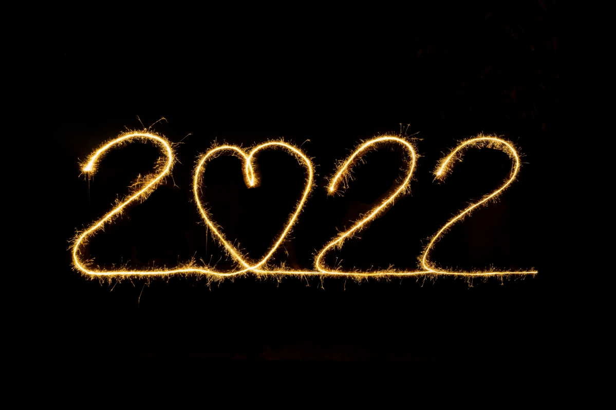 2022数字新年烟火盛宴，精美6K壁纸，高清4K背景图片，免费下载