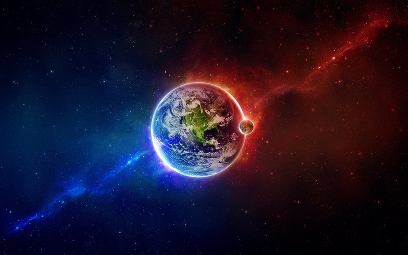 宇宙星空背景JPG图片，高清质感纹理，设计素材免费下载