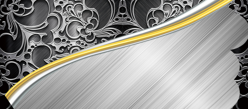 金属纹理名片背景Banner，高清JPG/PSD设计素材下载