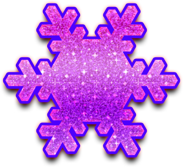 圣诞节雪花PNG透明素材，高清节日元素图片，免费下载