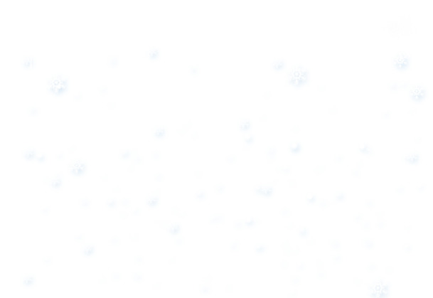 飘雪圣诞海报PNG透明图片，高清节日元素设计素材下载