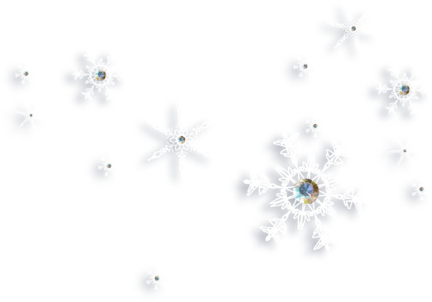 冬日飘雪高清PNG透明图，圣诞节日元素，免费下载设计素材
