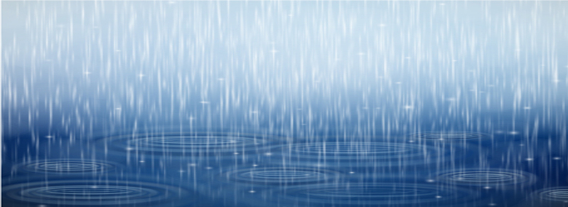 蓝色雨滴背景高清图，JPG质感纹理，EPS设计素材下载