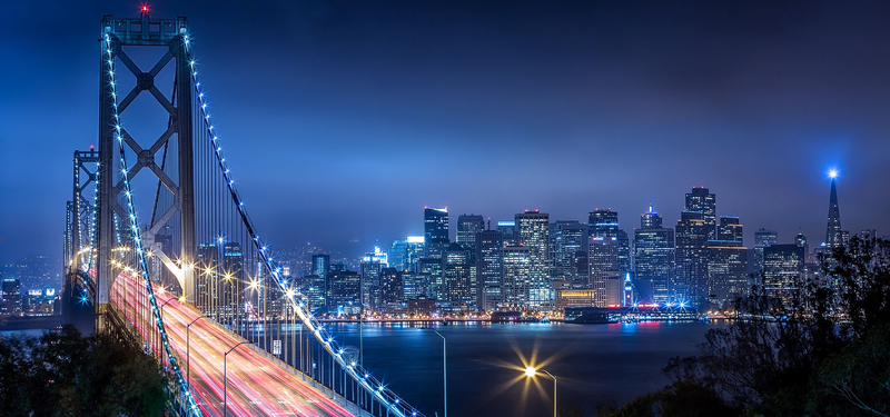 城市夜景高清JPG摄影，精美风景设计素材免费下载