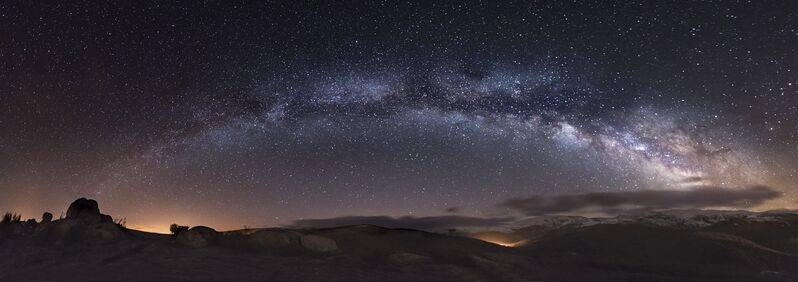 星空银河高清风景摄影，JPG图片素材下载，绝美风景设计之选