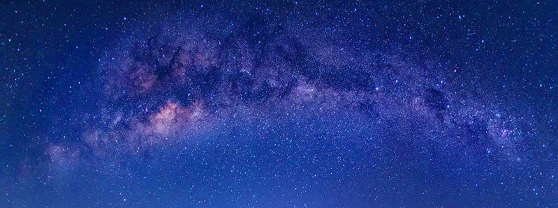 浩瀚星空高清JPG摄影素材，点点星光风景图片免费下载