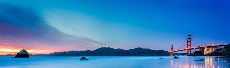 落日海景立桥高清JPG摄影素材，PSD风景设计图免费下载