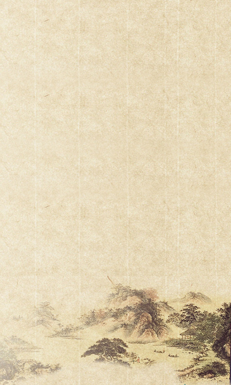 简约中国风水墨画海报背景，高清JPG质感纹理，PSD设计素材下载
