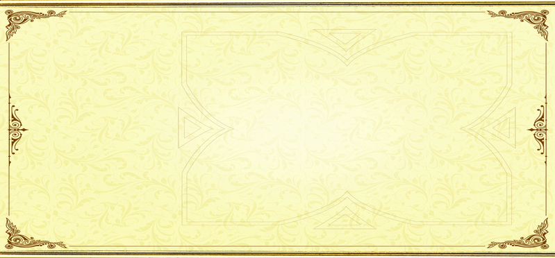 淡雅渐变黄色边框Banner素材，高清JPG图与PSD纹理设计，免费下载
