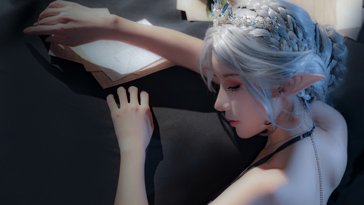 海琴烟同人Cosplay美女，精选4K高清壁纸，超清3840x2160分辨率，一键下载
