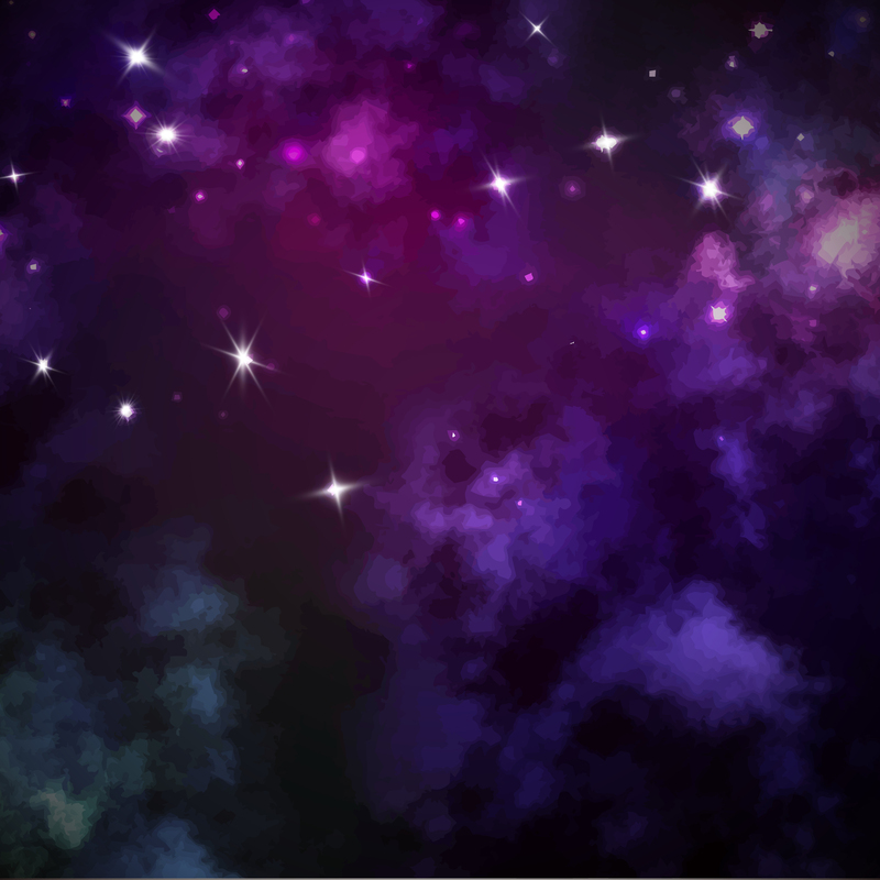 梦幻银河紫色星空背景，高清JPG质感纹理，AI设计素材下载
