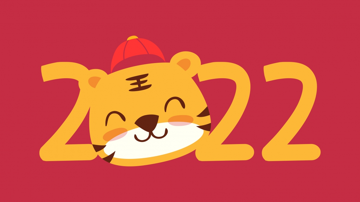 2022萌虎迎新！4K超清小老虎壁纸，3840x2160高清下载