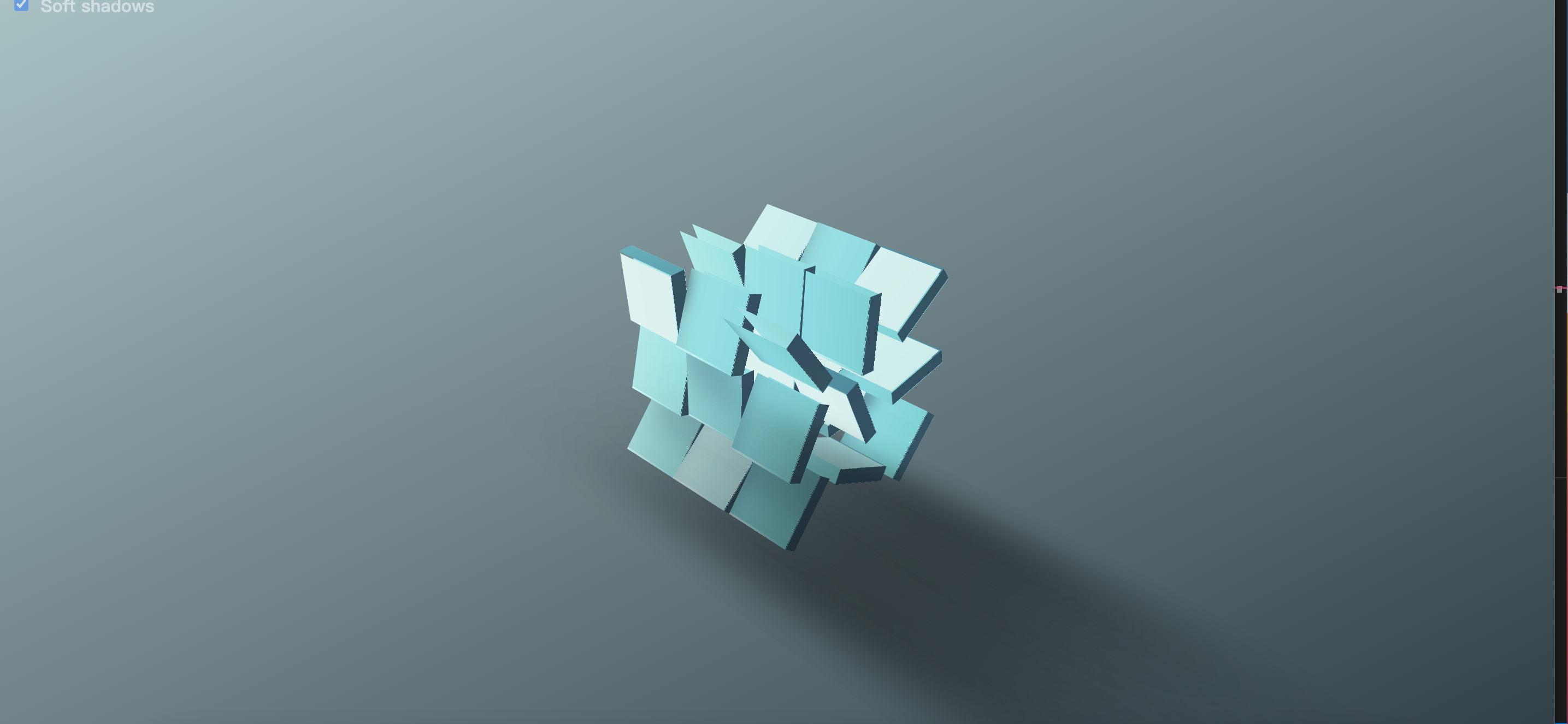 抖音超火3D炫酷魔方