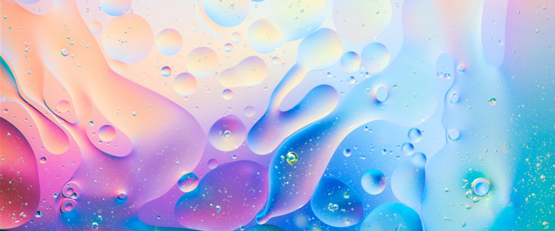 彩色水泡背景图，高清JPG质感纹理，设计素材免费下载