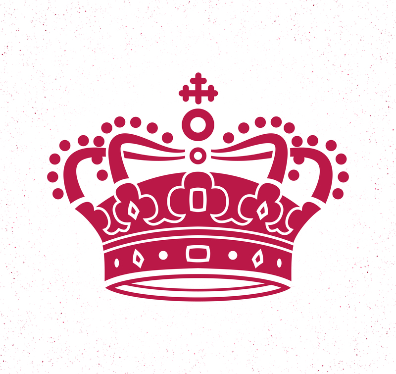 皇冠女皇LOGO高清JPG图，细沙质感背景，简约纹理，AI格式设计素材下载