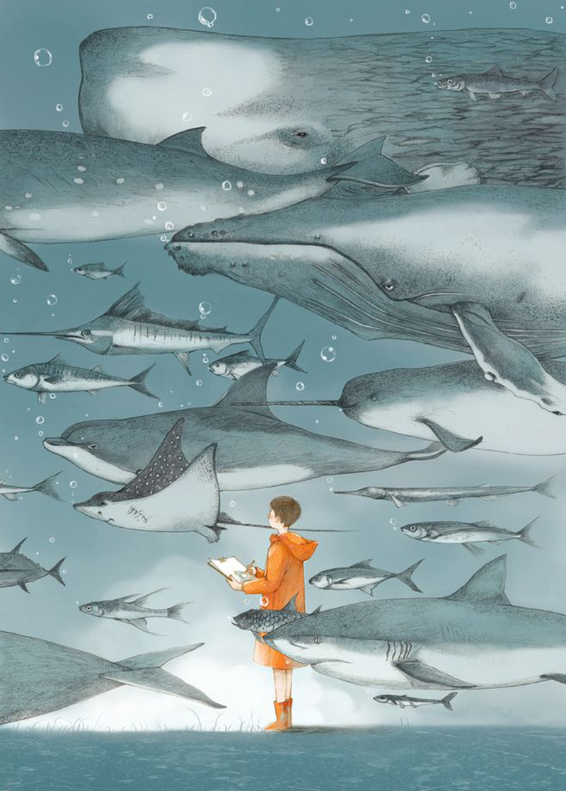 手绘插画卡通背景，质感纹理JPG高清图片，设计素材下载