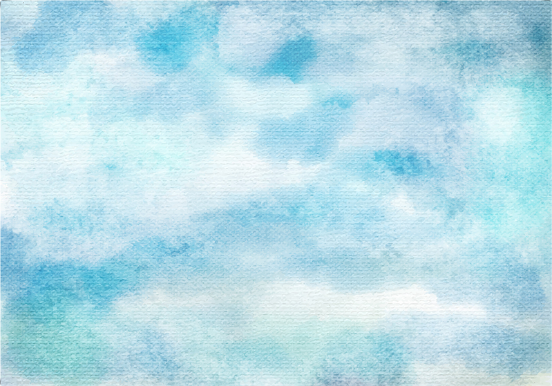 水彩浪漫天空背景，唯美高清JPG与AI纹理设计素材下载