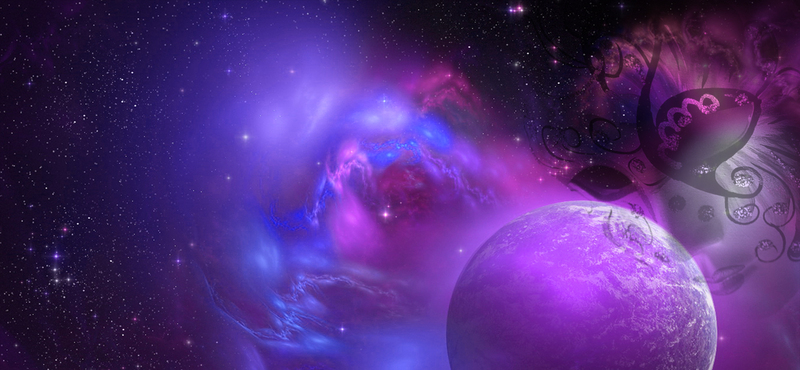 梦幻星空，高清紫色几何背景JPG图片，质感纹理PSD素材下载