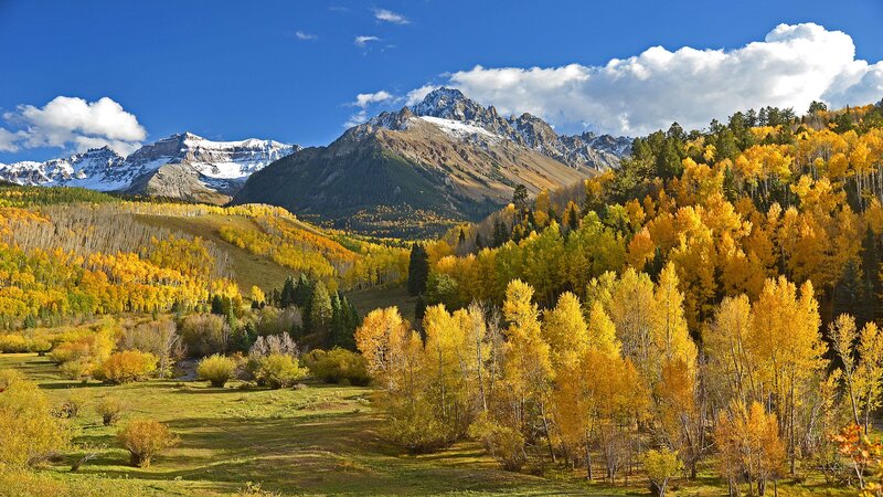 远山树林背景摄影高清JPG素材，风景设计专享下载